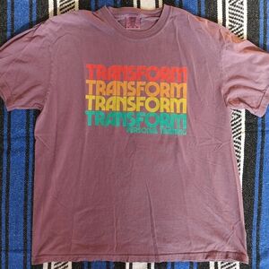 Comfort Colors Transform Graphic Tee - Purple